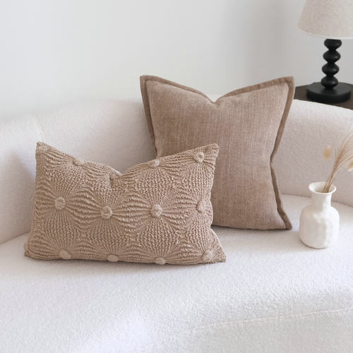 简约ins风腰枕立体波点抱枕套压皱工艺客厅沙发靠垫套民宿靠枕套