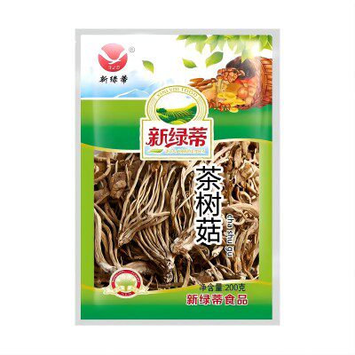 新绿蒂茶树菇200g袋装（新老包装随机发货）
