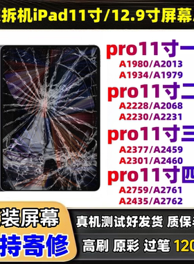原装iPad Pro11寸12.9寸拆机A2759A2228A1980A2377A2378屏幕总成