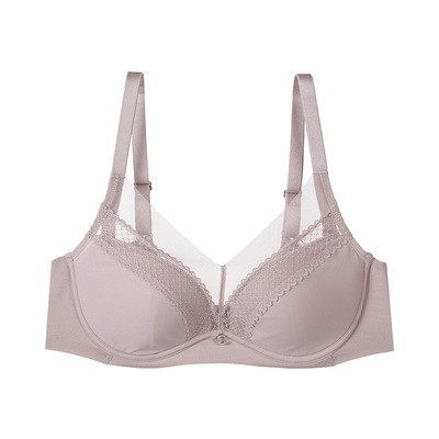 【轻柔杯】Comfit有钢圈抗菌夏季薄文胸女夹碗围大码内衣CB00136