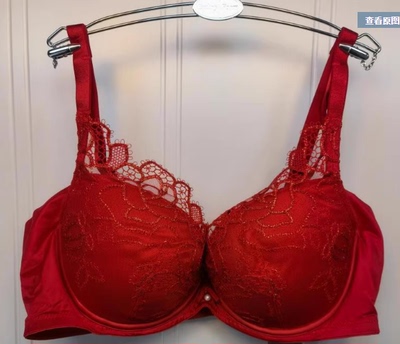 安莉芳蕾丝收副乳大胸显小内衣