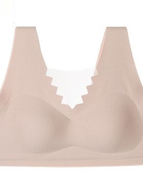 安莉芳大胸一片式无痕背心文胸收副乳睡眠内衣EBP0255/EB00491