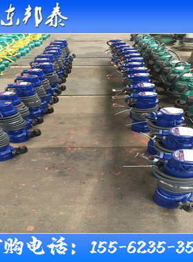 防爆排沙潜水泵WQB10-15-1.5千瓦医院加油站用隔爆排污电泵380660