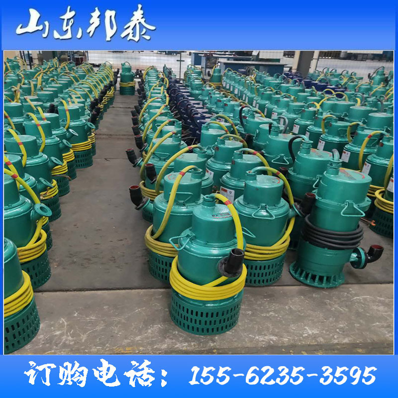 吉林煤矿潜水排污泵BQS10-100/2/B山东安泰矿用潜污隔爆排沙泵