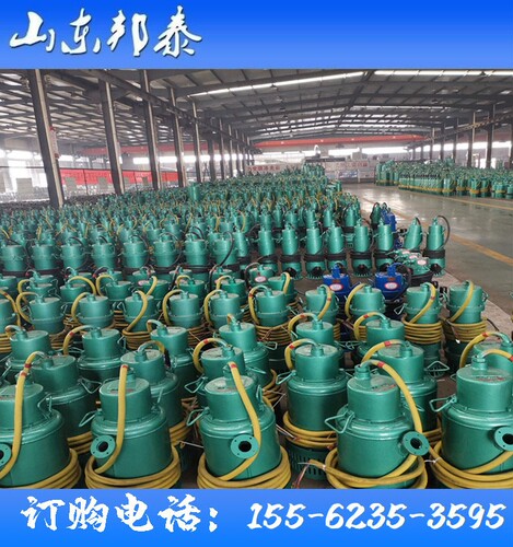 矿用防爆潜水排污泵BQS40-20-5.5千瓦山西晋中井下隔爆排沙泵660v
