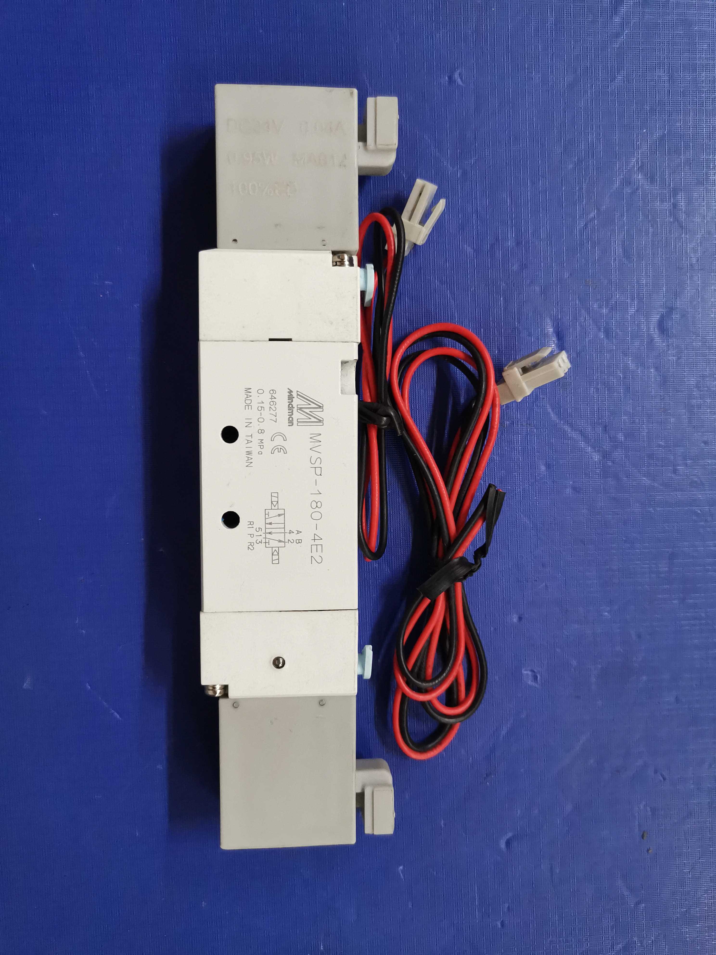 拆机台湾金器MVSP-180-4E2电磁阀，现货出售