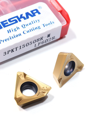 戴斯卡DESKAR大进给数控铣刀片3PKT150508R-M LF6028刀片三角刀粒