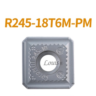 数控机床 数控刀片 PM正方形平面铣刀片 18T6M 铣刀头 R245