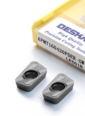 戴斯卡DESKAR数控铣刀片APMT160420PDER-GW LF6018通用不锈钢钢件