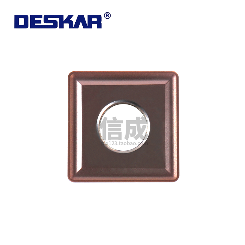 戴斯卡DESKAR外圆合金车刀片SNMG190612-MS LF6018不锈钢四方