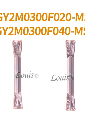 数控  切槽刀片 GY2M0300F020-MS   GY2M0300F040-MS