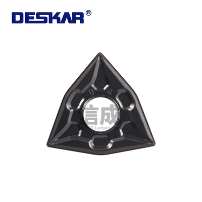 戴斯卡DESKAR外圆合金车刀片WNMG080412-LM LF6018S不锈钢桃型