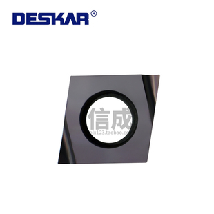 戴斯卡DESKAR数控精车镗孔外圆车刀片CCGT060202L-F LF6018钢件