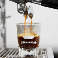 Cafede Kona Glass измерение кофейная чашка эспрессо для кофе чашка стакана
