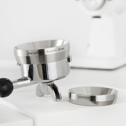 Cafede Kona Coffee Powder Ring Cnc304 из нержавеющей стали Порошюд. Летающий летающий летающий летающий летающий летающий летающий летающий летающий летающий летающий пудру Магнит 51/58 мм