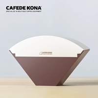 Кафеда Kona Filter Filter Carton -Caperable Coffee Filter Baper Baper коробка для хранения конусной фильтровая бумага для фильтров