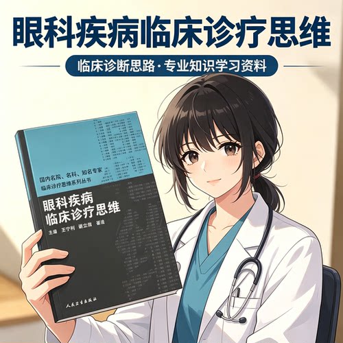 眼科疾病临床诊疗思维教程临床诊断思路专业知识学习资料