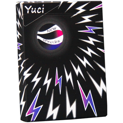 汇奇花切扑克牌紫外荧光款