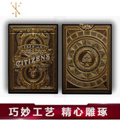 Cards 汇奇扑克 Citizens Citizen Playing 公民扑克牌 立体豪华