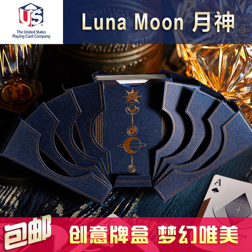 EPCS收藏创意潮流扑克牌 Luna Moon 星月神花切限量扑克牌