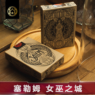 塞勒姆 女巫之城 汇奇进口收藏花切扑克牌 Salem