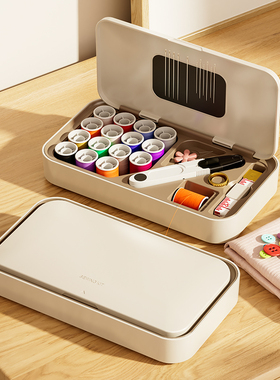 日式针线盒家用结婚高质量新款实用针线包好便携套装高端缝纫缝补