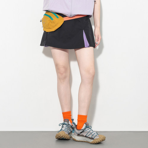 山系户外防走光工装半身裙裤女