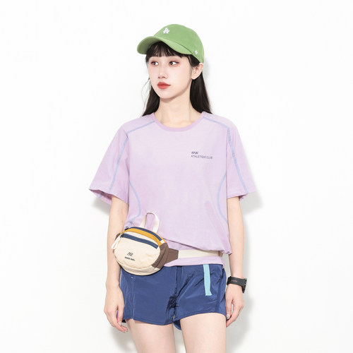 户外徒步速干透气轻薄短袖T恤女