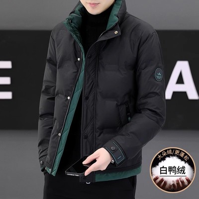 啄木鸟冬季羽绒服男加厚保暖