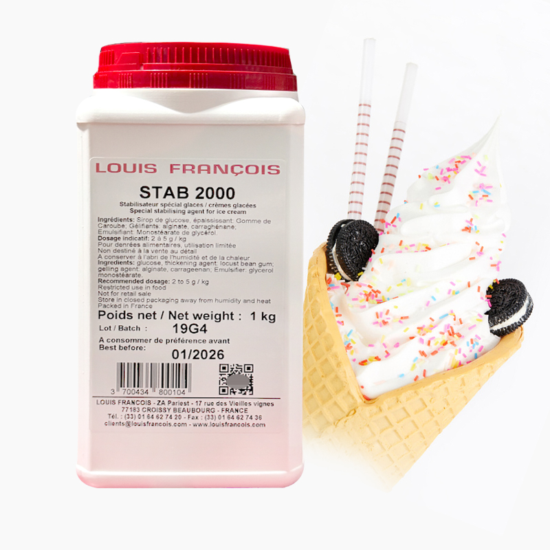 法国进口Louis FRANCOIS 冰淇淋稳定剂雪糕预拌粉乳化
