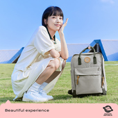 CANVAS REPUBLIC帆布共和国双肩包女百搭休闲简约学生书包轻便早八必备背包