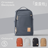 CANVAS REPUBLIC帆布共和国通勤大容量轻便百搭双肩背包男女时尚