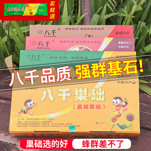正品八千巢础中蜂专用蜜蜂巢基片
