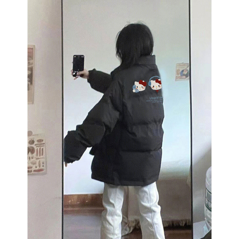 轻薄90白鸭绒印花白鸭绒羽绒服