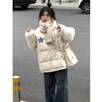 轻薄白鸭绒外套加绒加厚