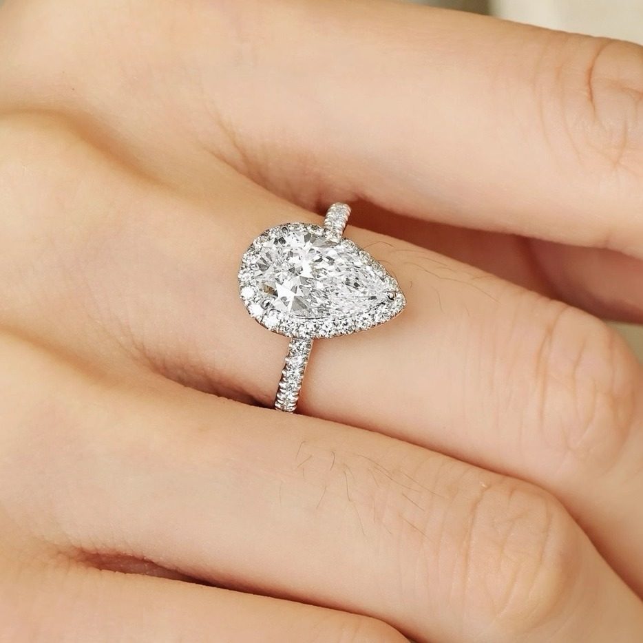 星岸珠宝18K铂金钻石手饰