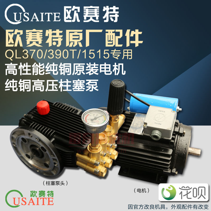 欧赛特洗车机铜泵头电机专用