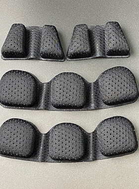 新款内衬悬挂可用在老式头盔可调节下巴带托配饰海绵螺丝M19-03