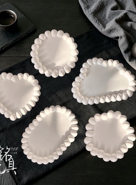 极简风石膏托盘装饰品摆盘