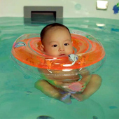 赵少飞婴儿游泳圈 脖圈颈圈新生儿宝宝脖圈儿童泳圈盒装 12个月