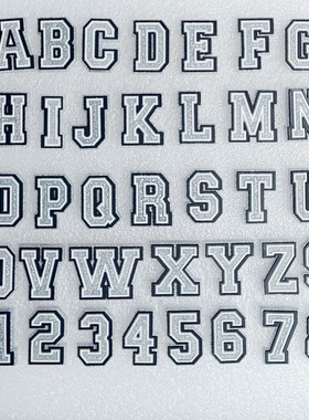 （新品3送1)crocs洞洞鞋鞋扣 鞋面饰品鞋花配饰 数字字母百搭装饰