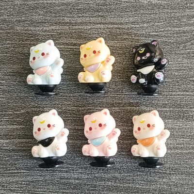 洞洞鞋鞋扣立体KT小猫咪