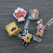 扣卡骆驰智必星配件饰品洞洞鞋 花 海绵宝宝 Crocs鞋 派大星 小蜗牛