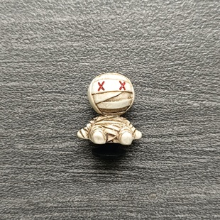 新款洞洞鞋配饰 3D立体木乃伊鞋扣 智必星crocs装饰扣diy鞋花配件