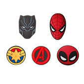 花卡骆驰鞋 蜘蛛侠 扣新款 黑豹 死伺 漫威复仇者 Crocs智必星洞洞鞋