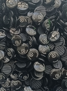 crocs洞洞鞋鞋花底下背扣 智必星鞋扣diy装饰圆形塑料配件 鞋卡扣