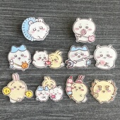 洞洞鞋 diy配饰鞋 扣crocs智必星鞋 新款 花亚克力装 饰扣吉伊卡哇哈奇