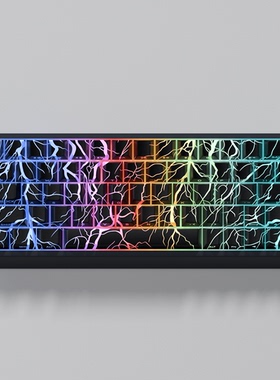 闪电透光键帽适配60/63/68/75/87磁轴机械键盘原厂侧刻逐日se迈丛