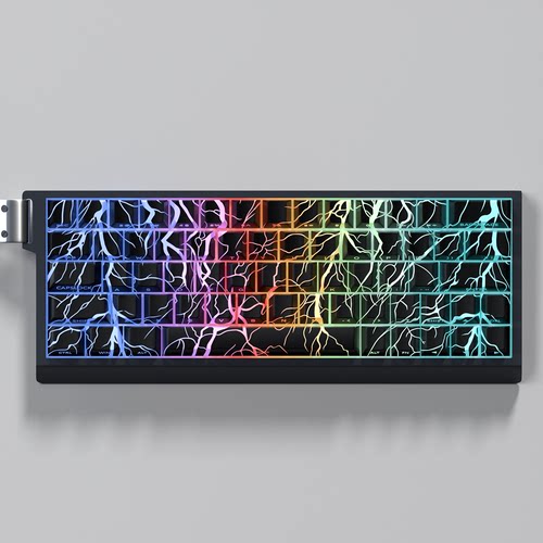 闪电透光键帽适配60/63/68/75/87磁轴机械键盘原厂侧刻逐日se迈丛