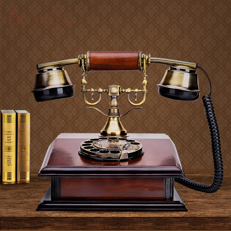 new pattern solid wood European style To fake something antique telephone fashion originality Simplicity Retro Fixed line household US Landlinein the Electrical life , Telephone(Corded/Cordless/Network)  category - from Buy2taobao.com to provide professional Taobao agent buy service